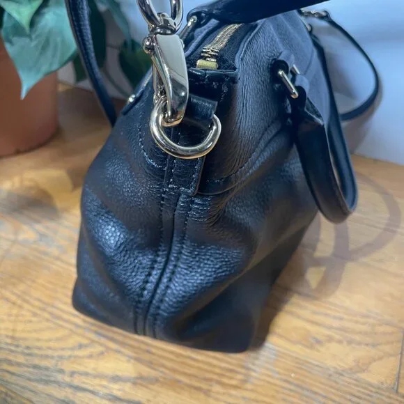 Kate Spade Cobble Hill Small Gina Satchel Black - Picture 8 of 11